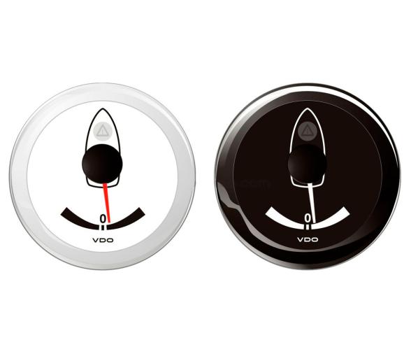 VDO Reloj Indicador de Angulo de Timon