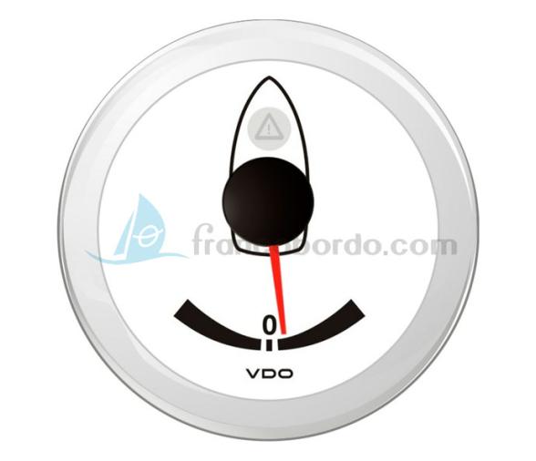 VDO Reloj Indicador de Angulo de Timon