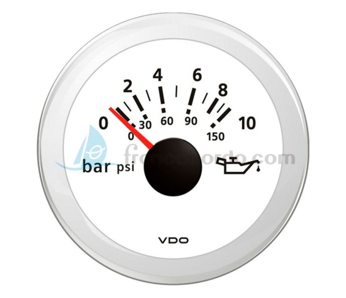VDO Reloj Indicador Presion Aceite Motor