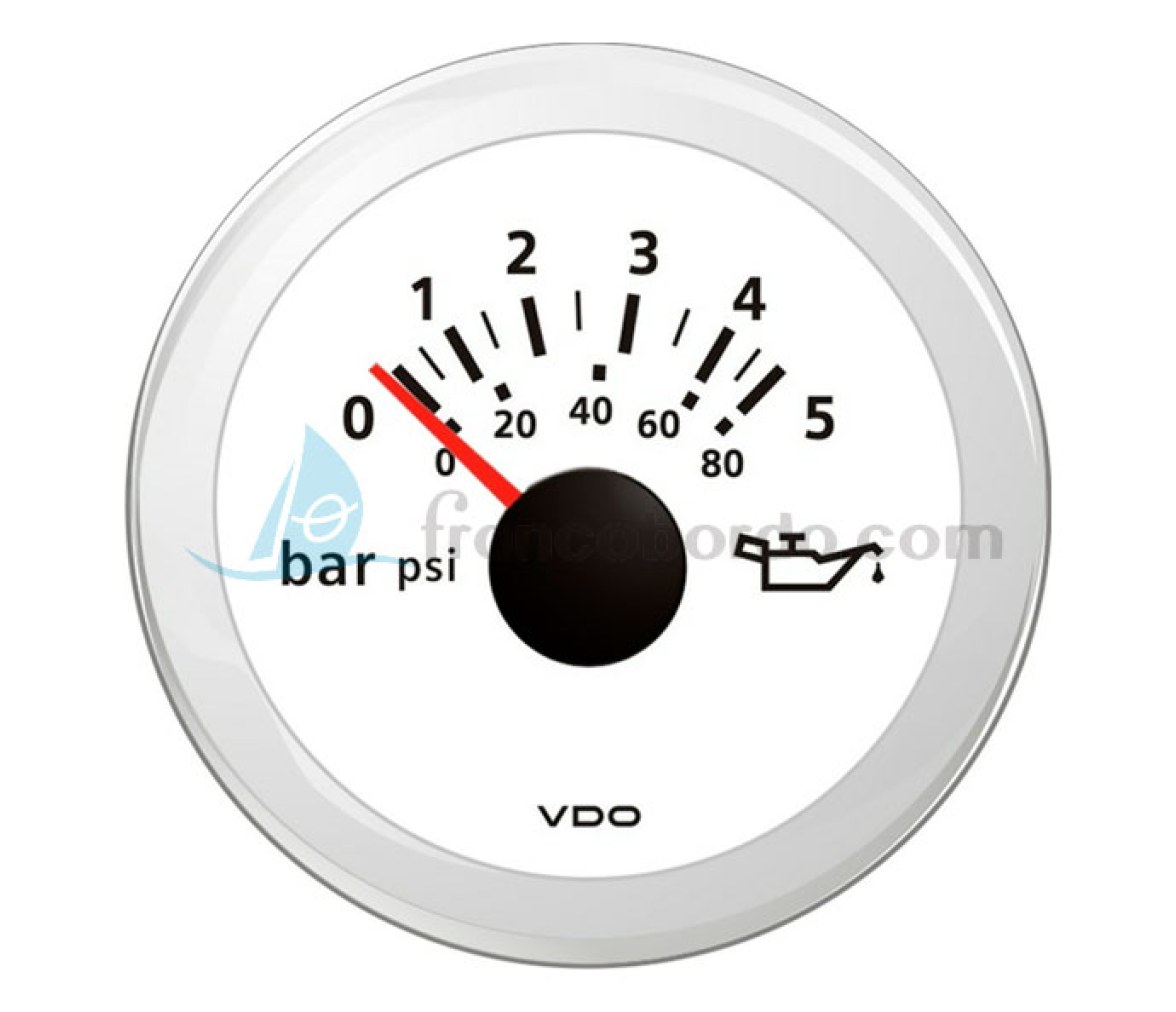VDO Reloj Indicador Presion Aceite Motor