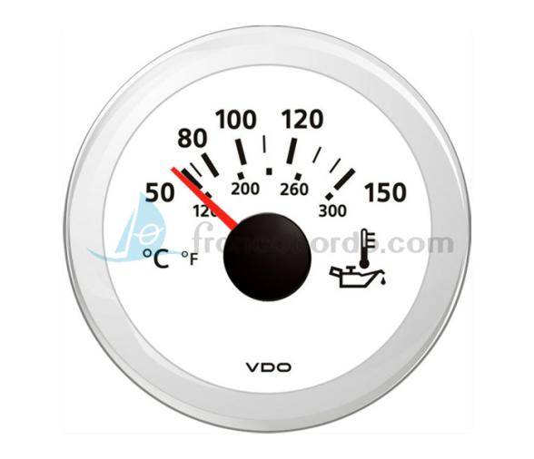 VDO Reloj Indicador Temperatura Aceite