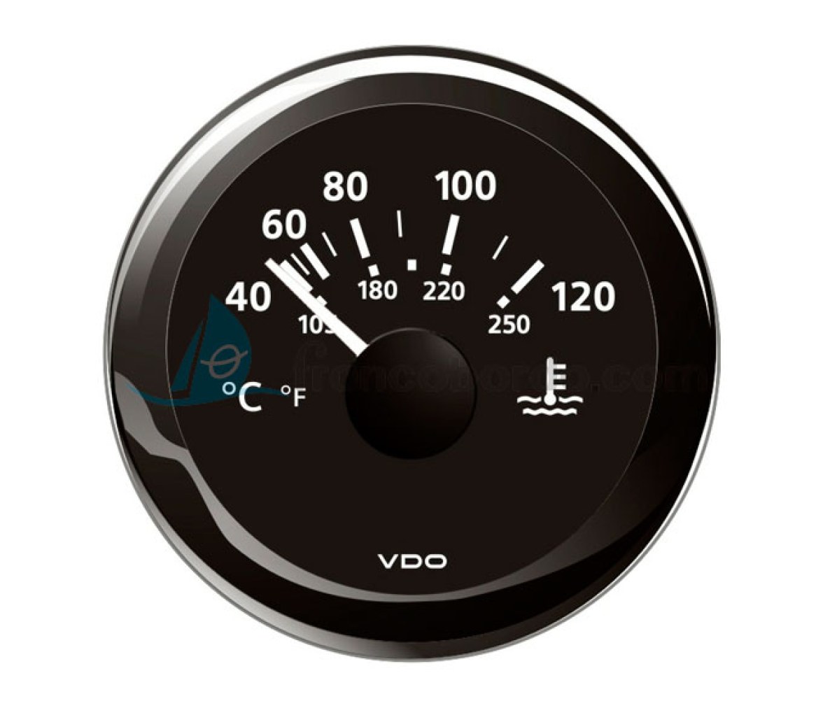 VDO Reloj Indicador Temperatura Liquido Refrigeracion
