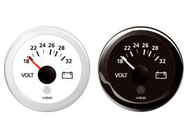 VDO Reloj Indicador Voltimetro