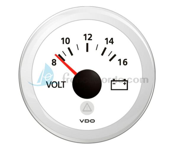 VDO Reloj Indicador Voltimetro