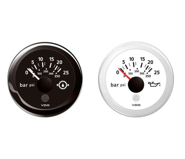 VDO Manómetro Presión Aceite 25 Bar