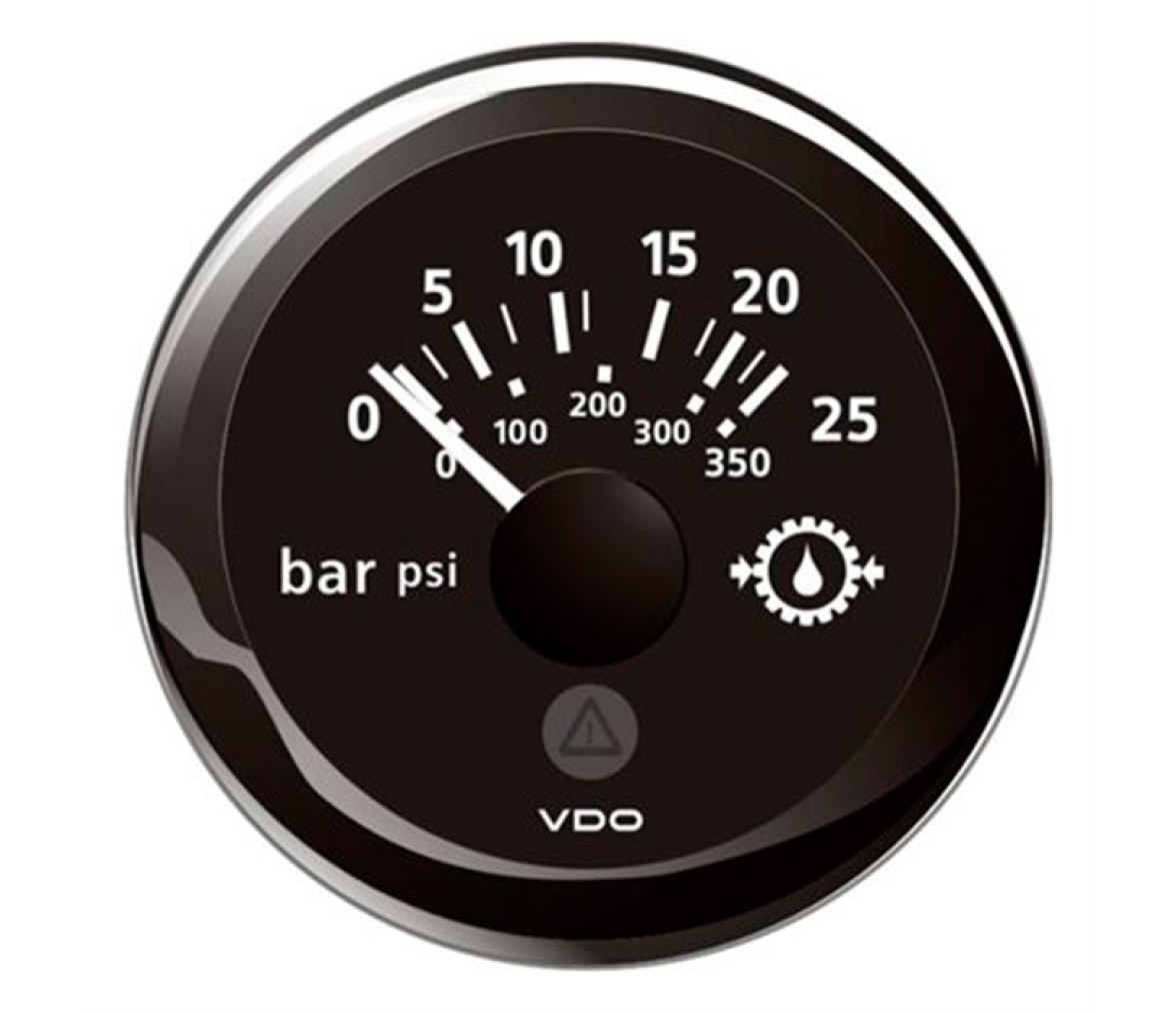 VDO Manómetro Presión Aceite 25 Bar