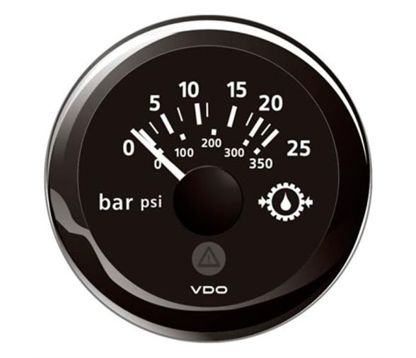 VDO Manómetro Presión Aceite 25 Bar