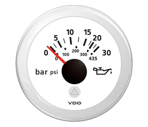 VDO Manómetro Presión Aceite 30 Bar