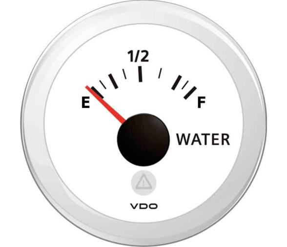 VDO Reloj Indicador Agua Dulce