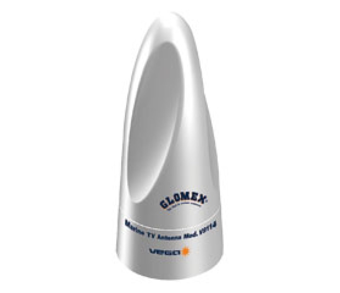 Antena de TV omnidireccional VEGA, Glomex, ganancia media 25 dB
