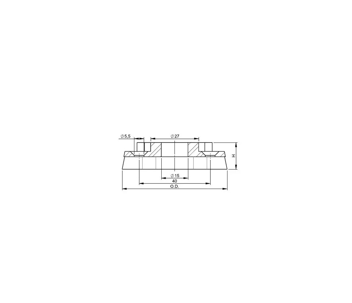 Vetus Zinc Anode for Bow Thruster 60, 75, 80 and 95 kgf