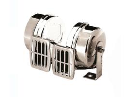 Vetus Bocina doble 12/24 V, conjunto, tono alto/bajo, 112 dB (A)