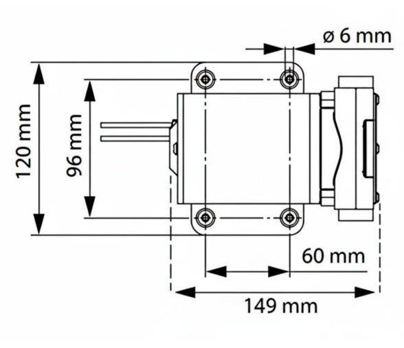 Vetus Bomba Autoaspirante 12V