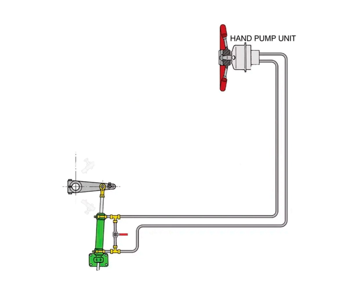 Vetus Bomba tipo HTP30, tubo Ø 10 mm