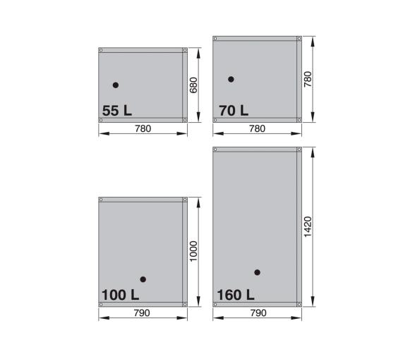 Vetus Depósito Aguas Negras Flexible