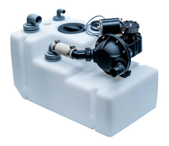 Vetus Deposito Aguas Sanitarias con Bomba 12V