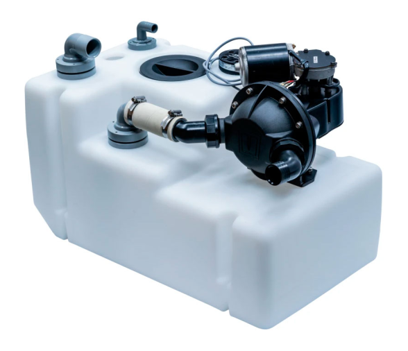 Vetus Deposito Aguas Sanitarias con Bomba 12V