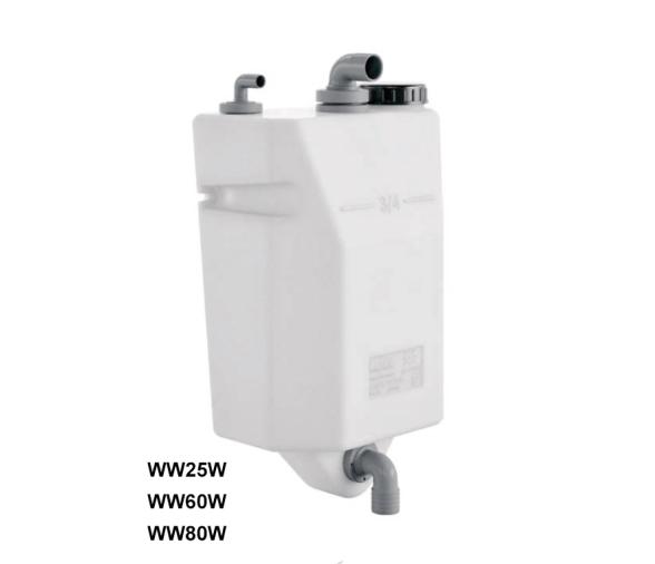 Vetus Depósito de Aguas Residuales Montado en Mamparo