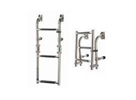 Vetus Folding Steel Ladder, stern mount 3 or 4 steps