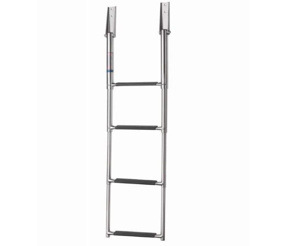 Vetus Escalera Telescópica Ancha de Acero Inox de 3 ó 4 escalones