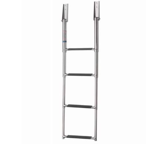 Vetus Escalera Telescópica Ancha de Acero Inox de 3 ó 4 escalones