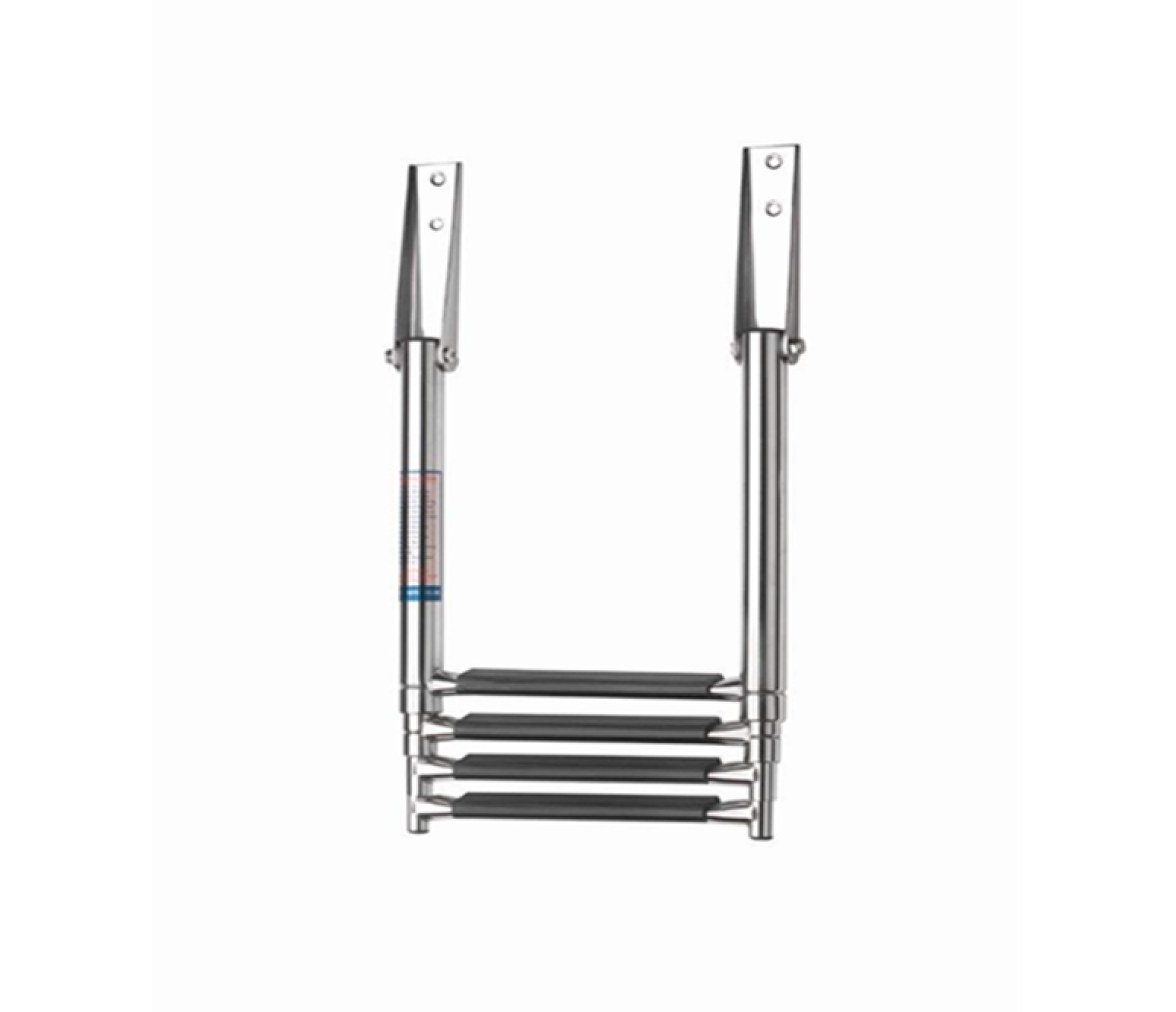 Vetus Escalera Telescópica Ancha de Acero Inox de 3 ó 4 escalones