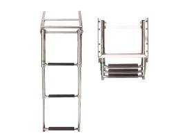 Vetus Escalera Telescópica con Plataforma de 3 ó 4 escalones