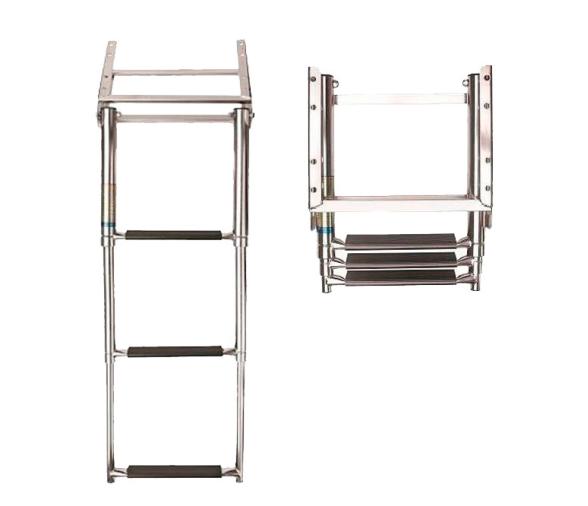 Vetus Escalera Telescópica con Plataforma de 3 ó 4 escalones