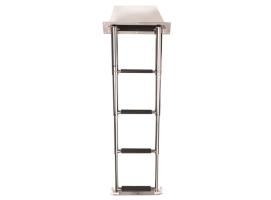Vetus Escalera Telescópica de Acero Inox con Cajón