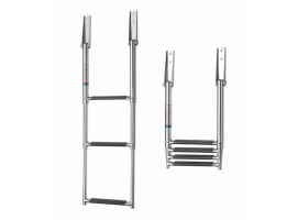 Vetus Stainless Steel Telescopic Ladder 3 or 4 Steps