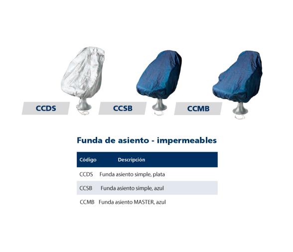 Vetus Funda de Asiento Impermeables