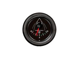 Vetus Indicador ángulo de timón Negro