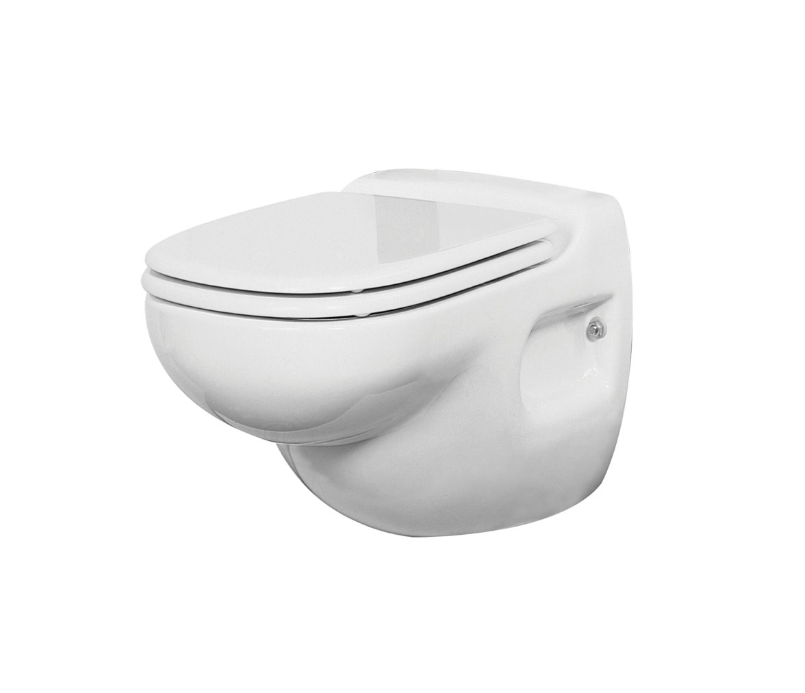 Vetus Inodoro de pared 12 VDC serie HATOC