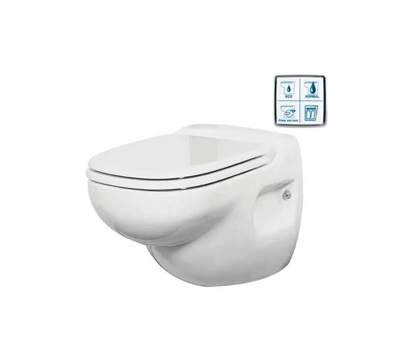 Vetus Inodoro Hato, 24 V, con panel electrónico