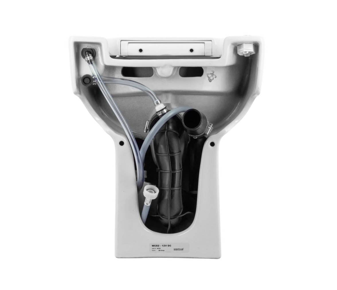 Vetus Inodoro WCS, 24 V, con Panel Electrónico