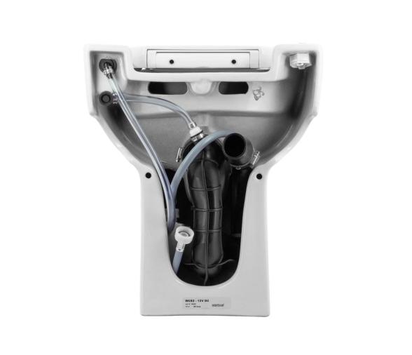 Vetus Inodoro WCS, 24 V, con Panel Electrónico