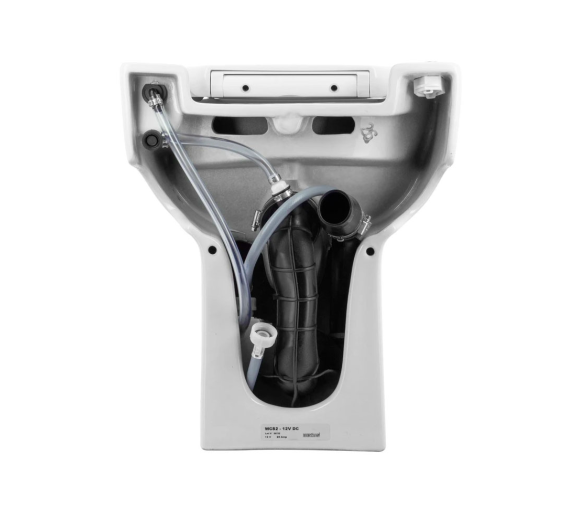 Vetus Inodoro WCS, 24 V, con Panel Electrónico