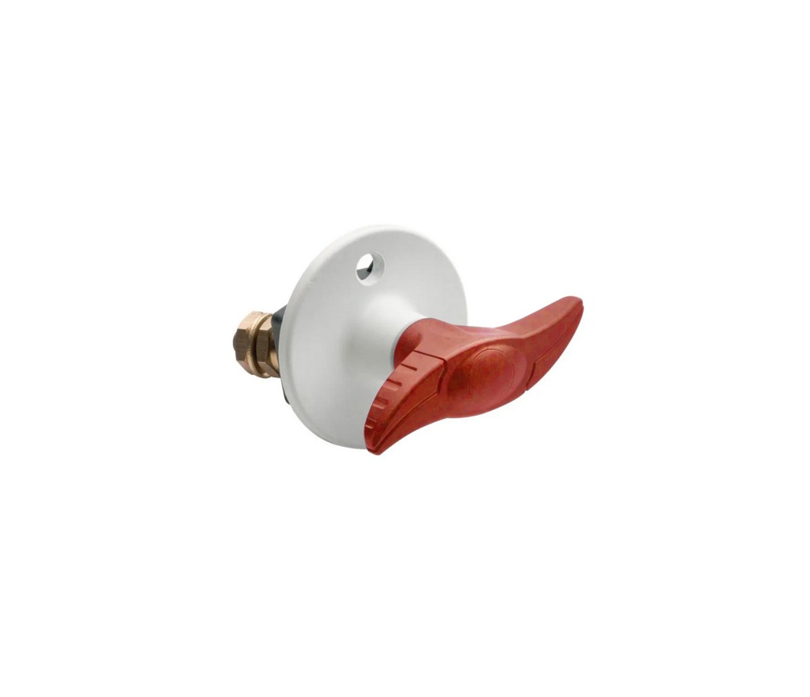 Vetus Interruptor para batería, negro / rojo, 150 Amp