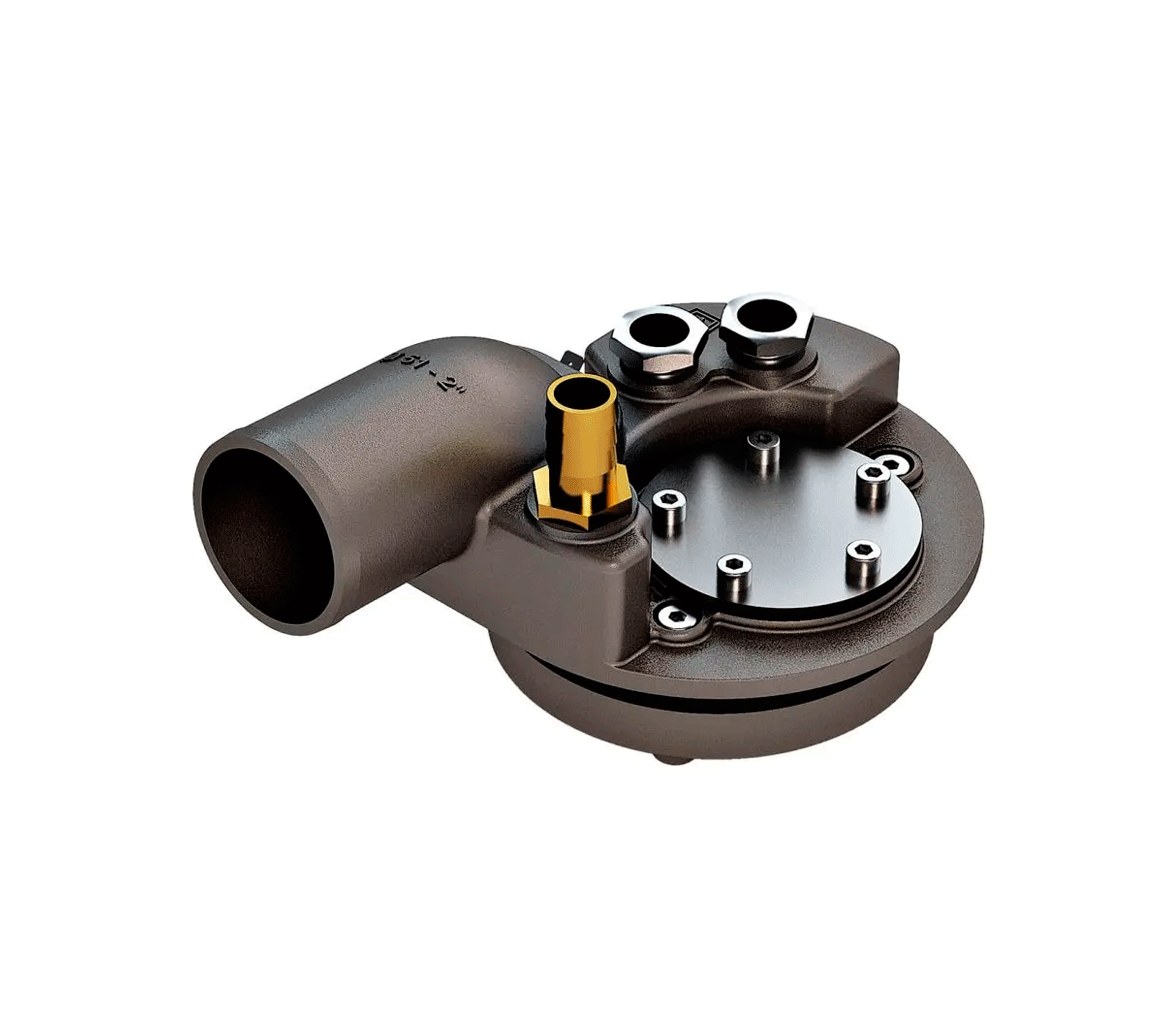 Vetus Kit de montaje para carburante 38mm