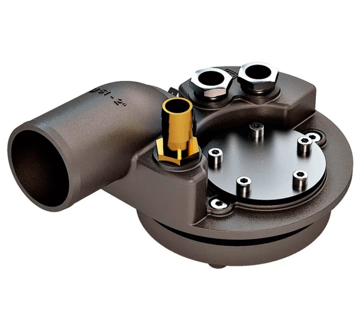 Vetus Kit de montaje para carburante 51mm