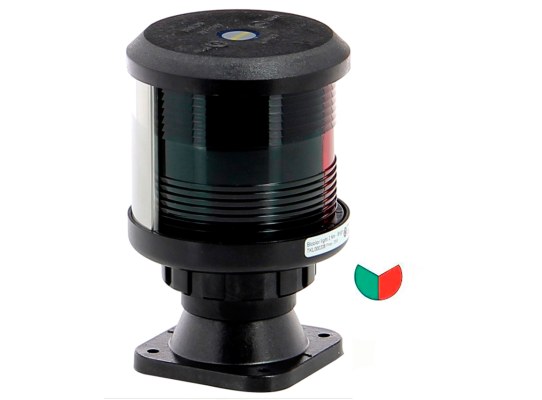 Vetus Luz bicolor (base), Carcasa Negra