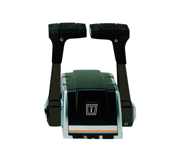 Vetus Mando para 2 motores, con montaje superior doble.