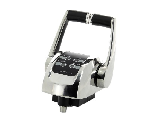Vetus Palanca de control de 2 motores, acero inoxidable, 12/24 V EC4H2