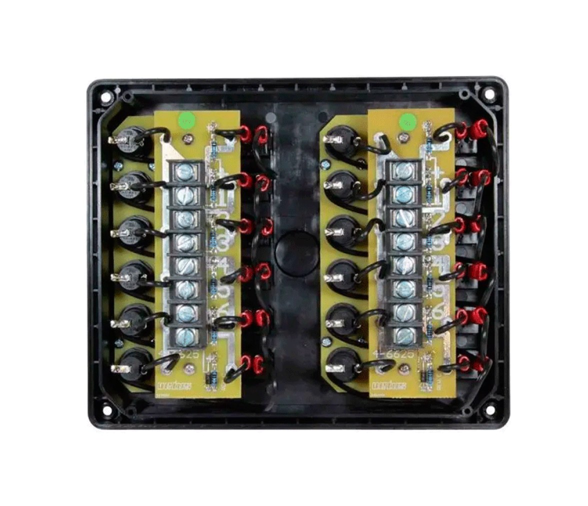 Vetus Panel con Interruptores Tipo P12, 12 fusibles