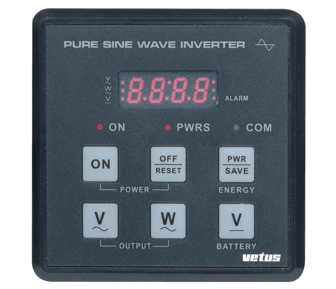 Vetus Panel de control del inversor para control remoto 12/24V IVPANEL