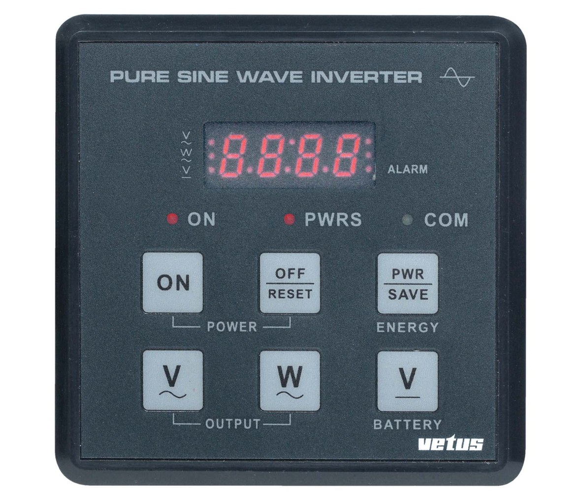Vetus Panel de control del inversor para control remoto 12/24V IVPANEL