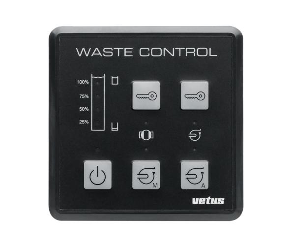 Vetus Panel de Control Sistema de Aguas Residuales