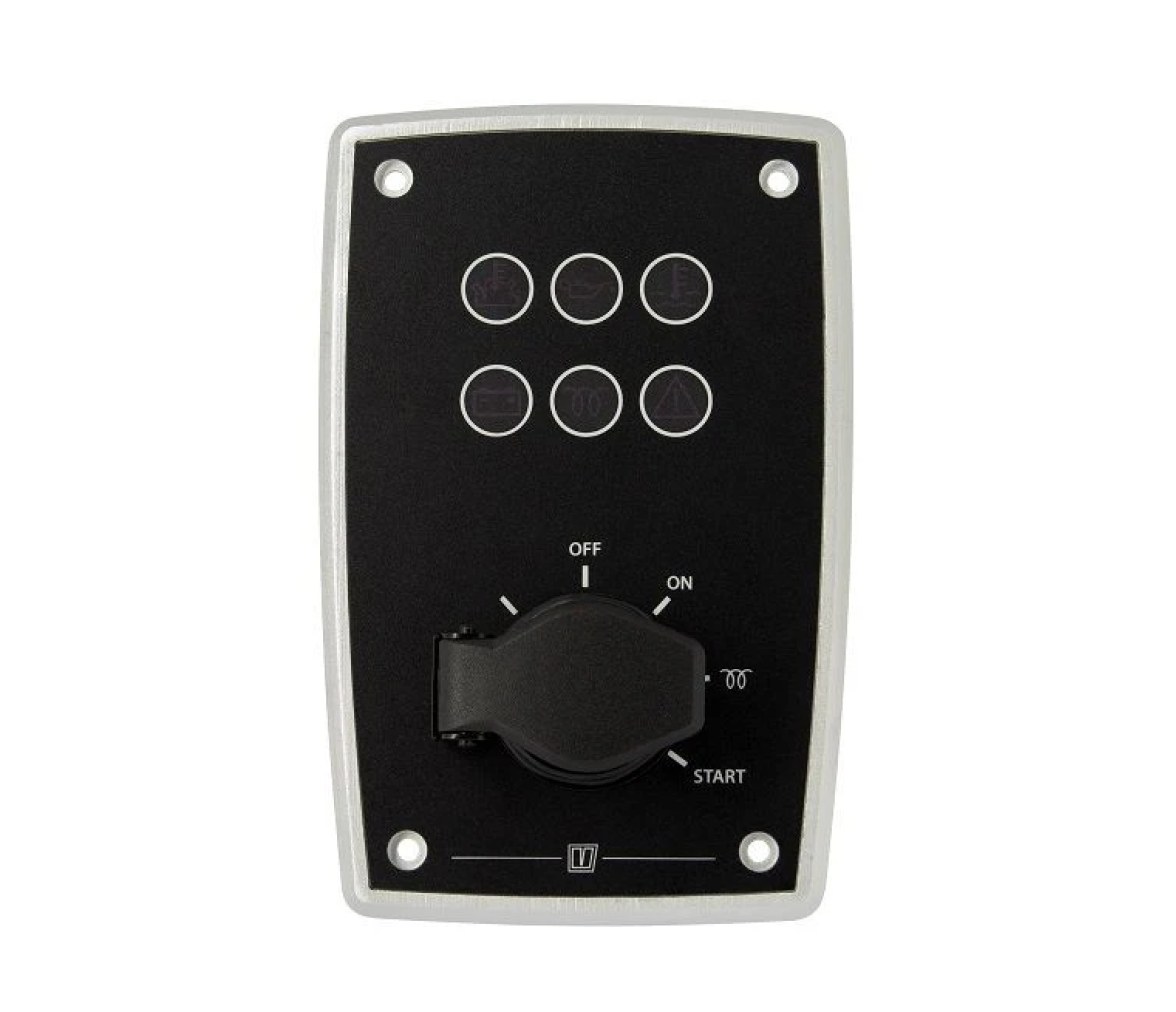 Vetus Panel de motor 12 V, negro MPA10