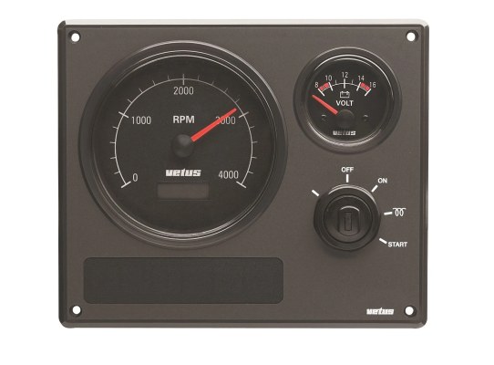 Vetus Panel de motor, segunda generación 12 V, MP22B Vetus Panel de motor, segunda generación 12 V, MP22B
