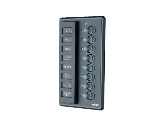 Vetus Panel interruptores P8F con 16 fusibles